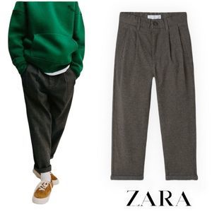 Zara Kids Gray Casual Pants